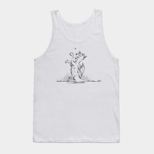 Dragon kitty Tank Top